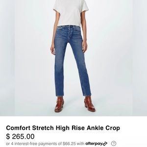 Women’s RE|DONE  jeans - color mid 70s - new with tags